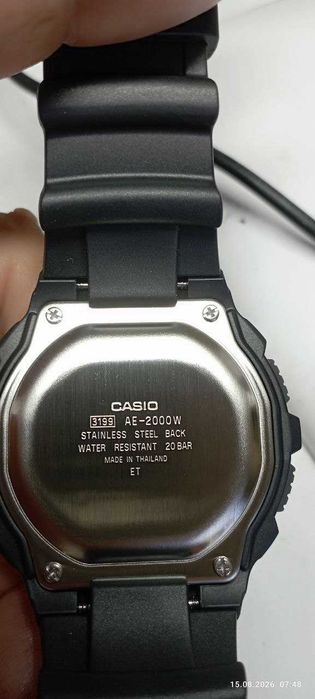 Чоловічий годинник casio ae-2000w-1avcf