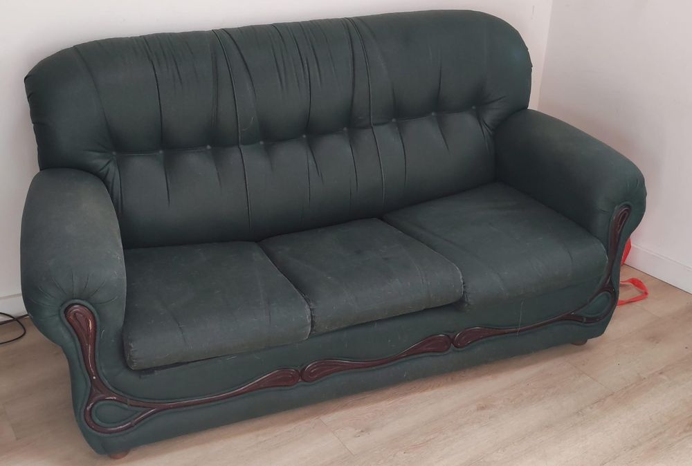 Sofa cama-verde