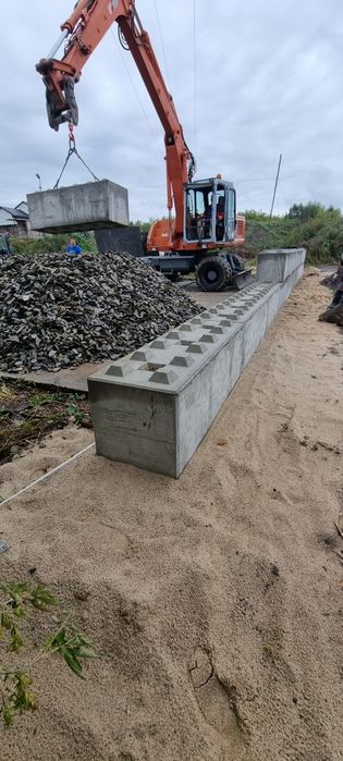 Blok betonowy, system blok , boks, silos, ściana