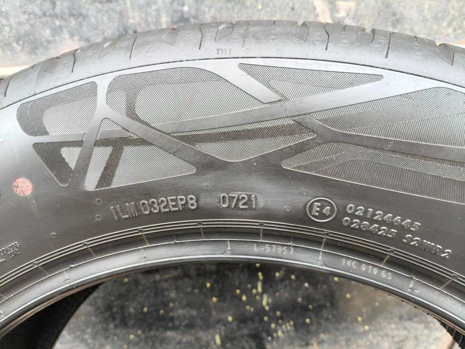Continental Eco Contact 6 225/60r18 104V Extra Load made in Germany 4шт, 21-23год, 5мм, ЛЕТО. Привезены из Германии