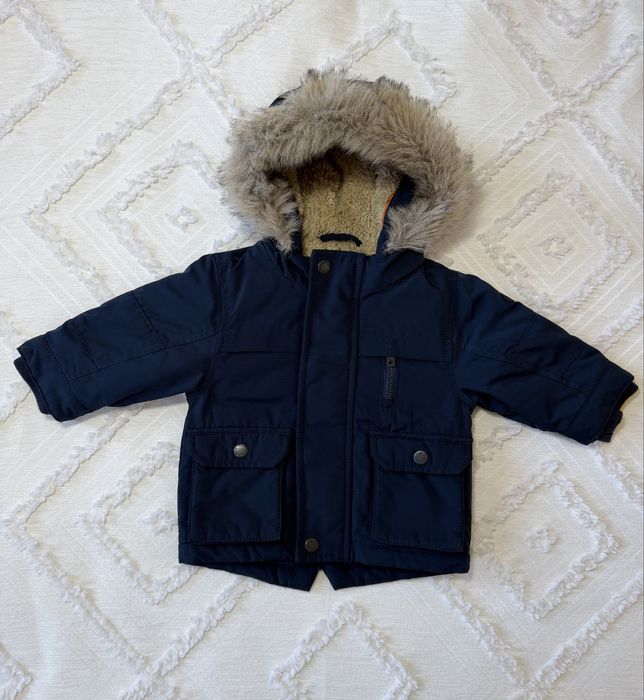 Дитяча куртка (парка) від next 6-9 м.