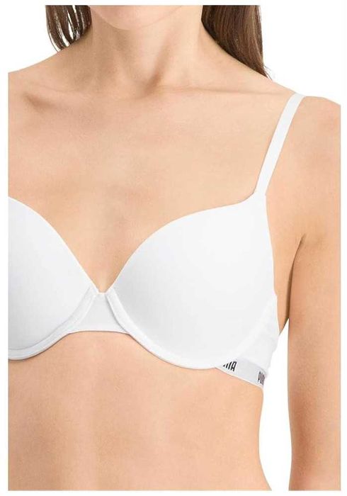 Damski Biustonosz PUMA Push Up 75D biały