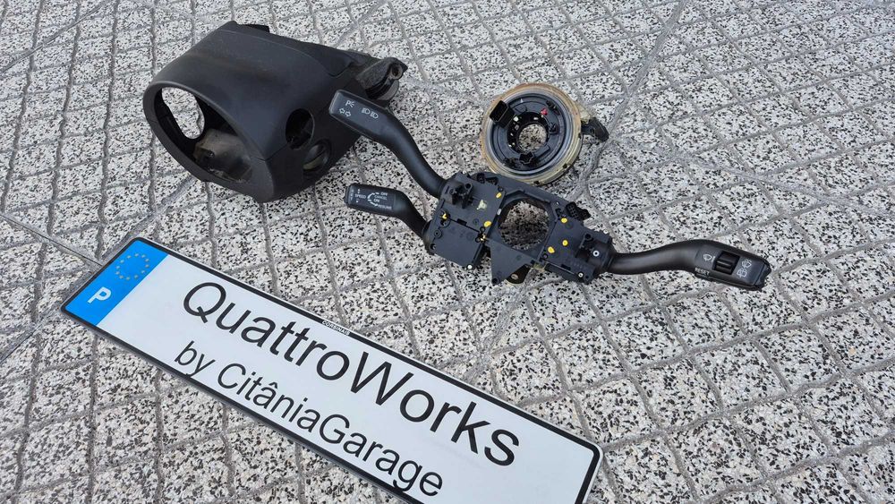 AUDI A4 B6/B7 ETC- KIT Manetes+ Cruise Control+ Fita Airbag+Forra+SMLS