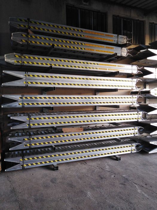 Rampas de alumínio para carga