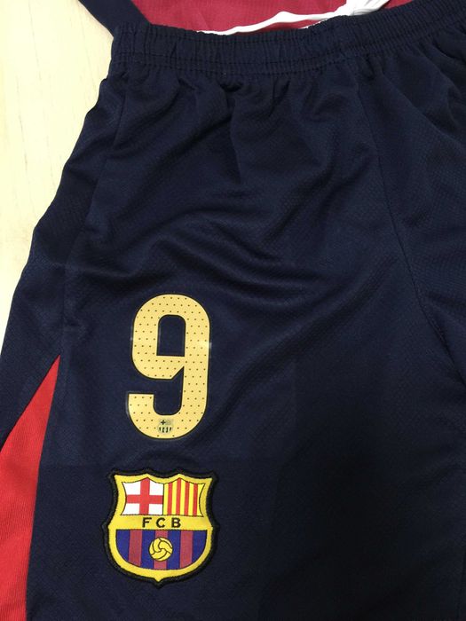 Strój dziecięcy #9 Lewandowski FC Barcelona domowa R.22