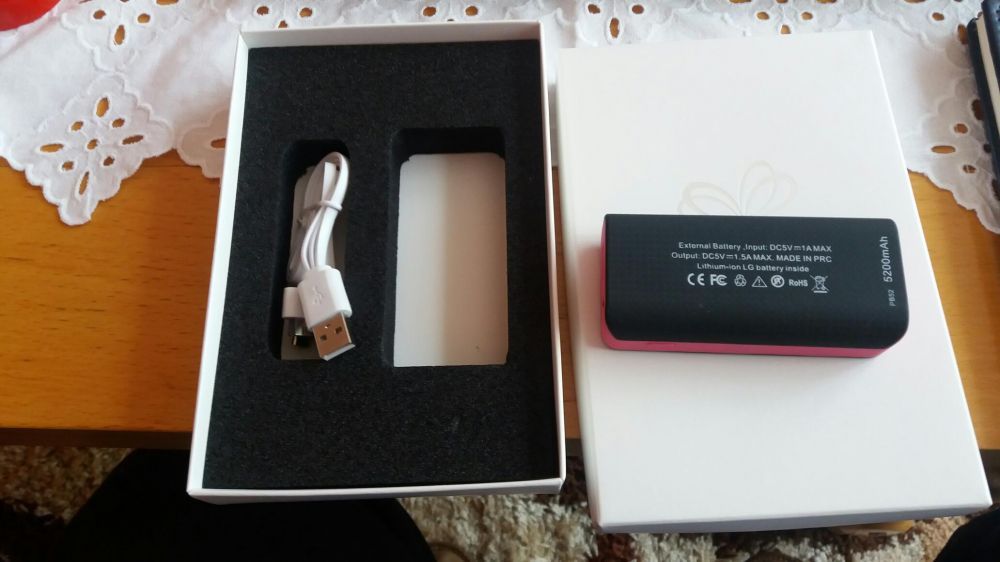 Powerbank LG DC 5V 1.5A 5200mAh