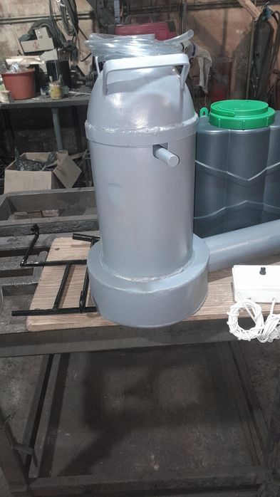 Печь для плавки на отработке