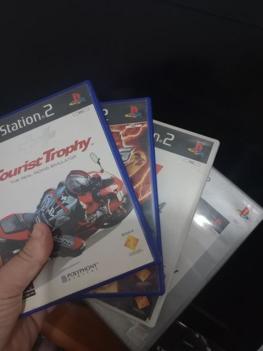 PS2 a funcionar 1 comando 4 jogos