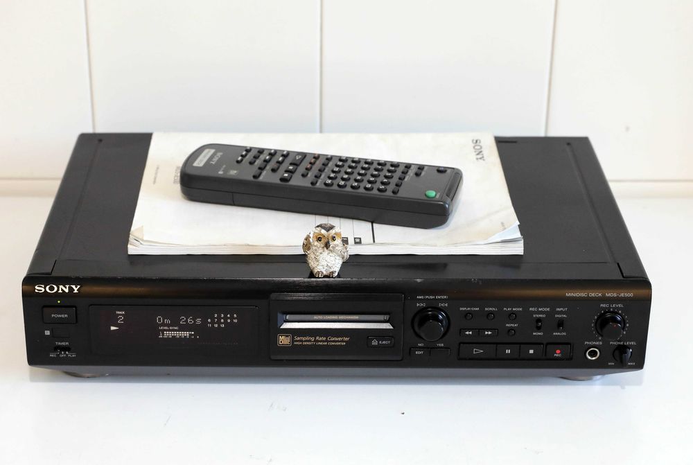 Sony MDS-JE500 com comando