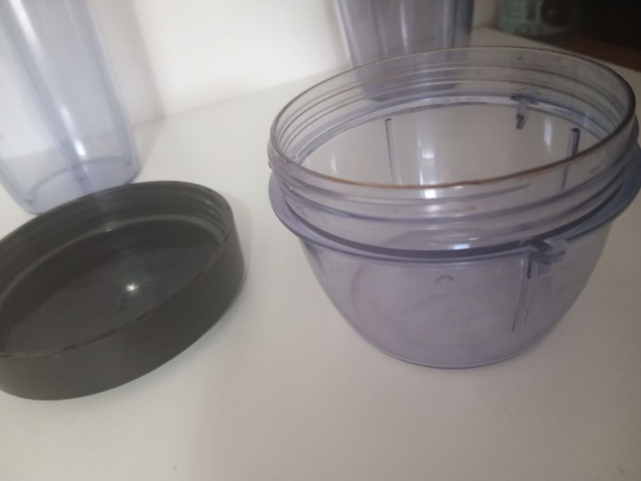 Copos batidos de liquidificador, boca 10cm.