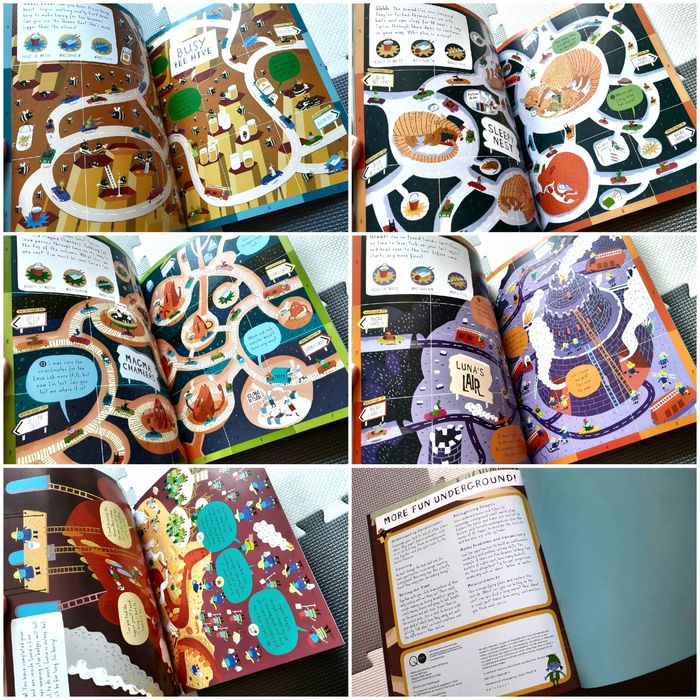 P. Boston Underground Find Your Way wyszukiwanka po angielsku labirynt