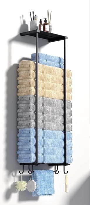 Рушникосушильники CLESOO для ванних кімнат - 2-ярусний настінний