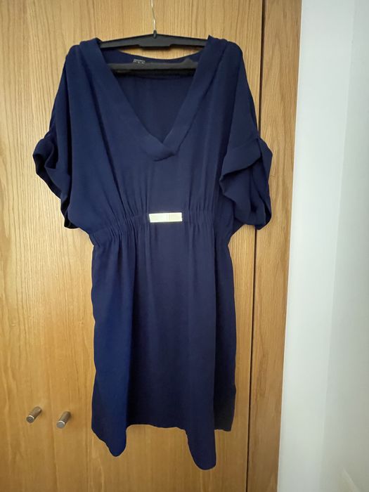 Vestido azul Zara