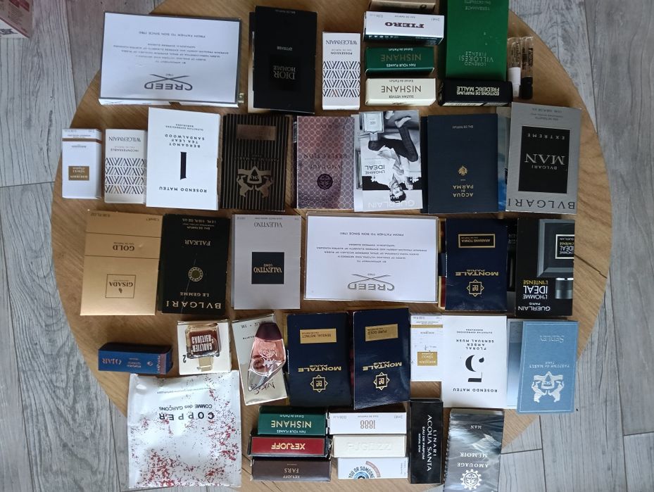Dior intense Creed  bvlgari Xerjoff nishane Montale Amouage Gaultier 2 valentino 40 sztuk