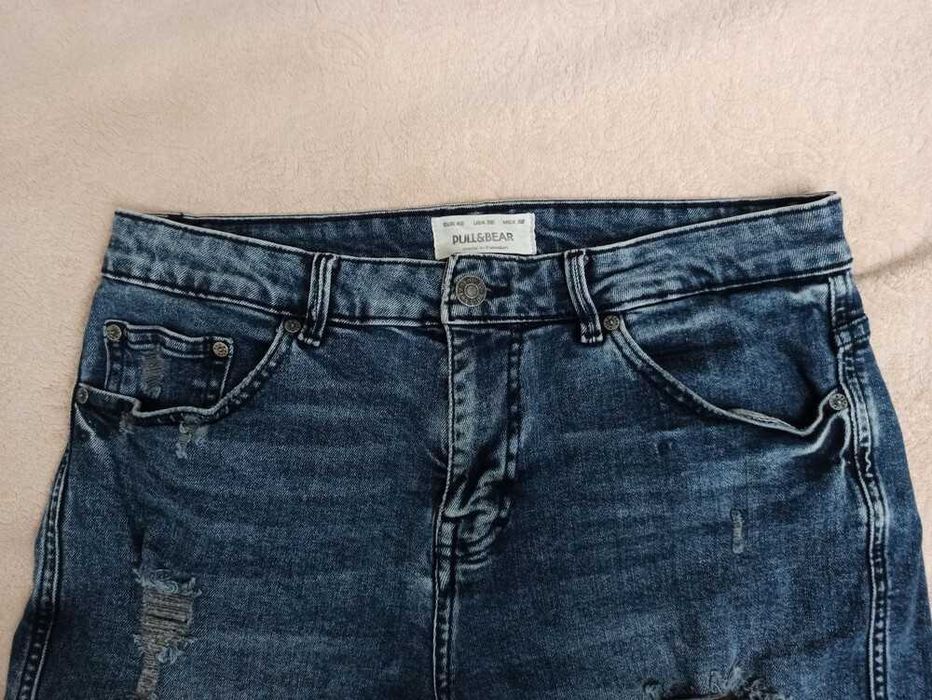 Шорты мужские джинсовые pull&bear в идеальном состоянии р. usa32/eur42