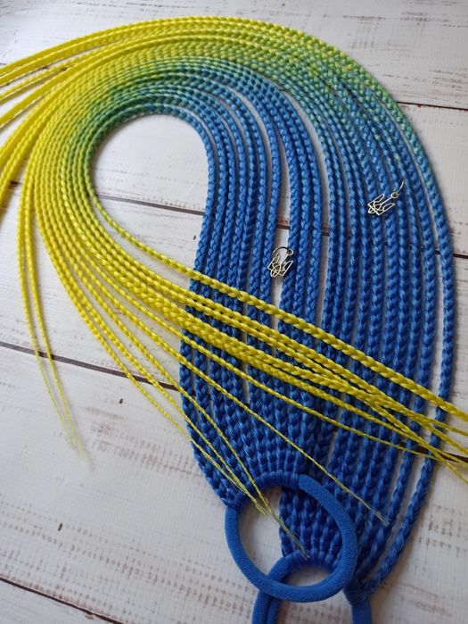 Афрорезинки патріотичні