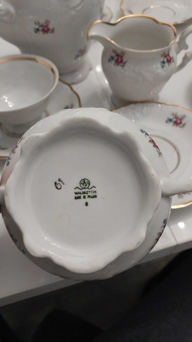 Zestaw kawowy Porcelana Wałbrzych