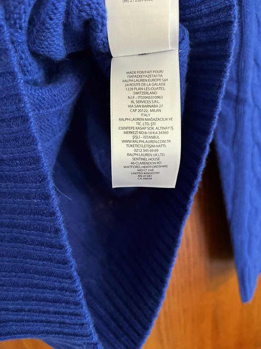 Nowy wełniany sweter Ralph Lauren