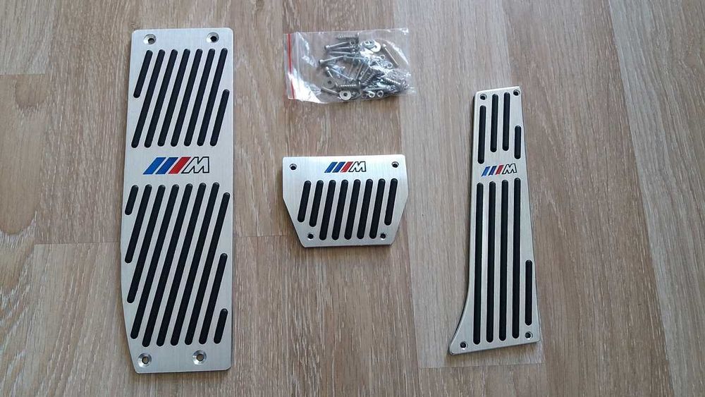 Nakładki na pedały aluminiowe m pakiet BMW E46 E90 E39