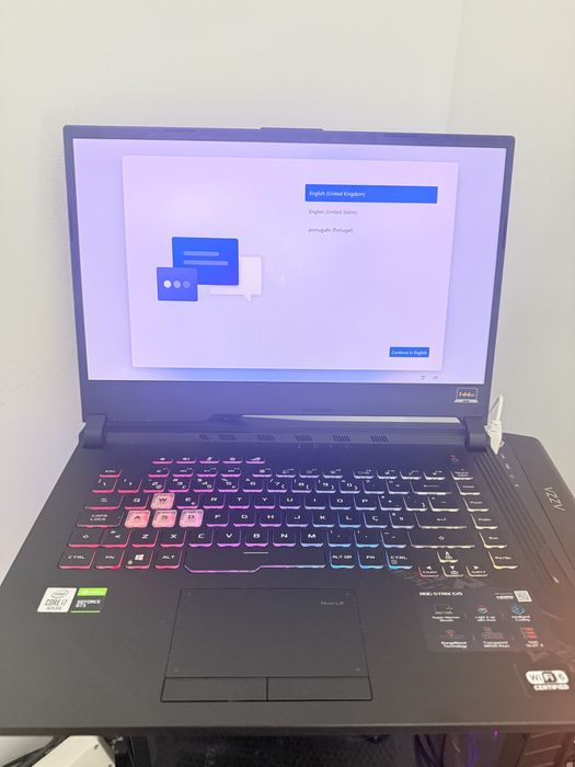 Asus Rog Strix G15 G512L 2022