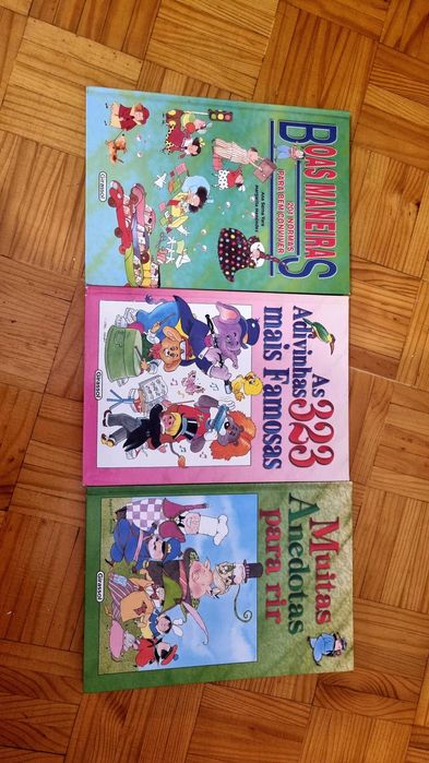 Livros Anedotas, Adivinhas e Boas Maneiras