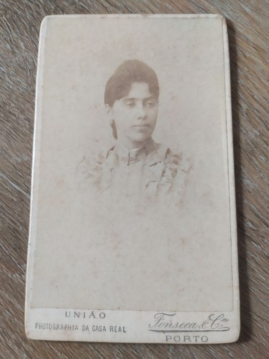 Fotos antigas em cartão