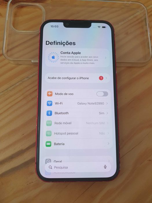 iPhone 13 Vermelho 128GB – Estilo e Potência num Único Dispositivo