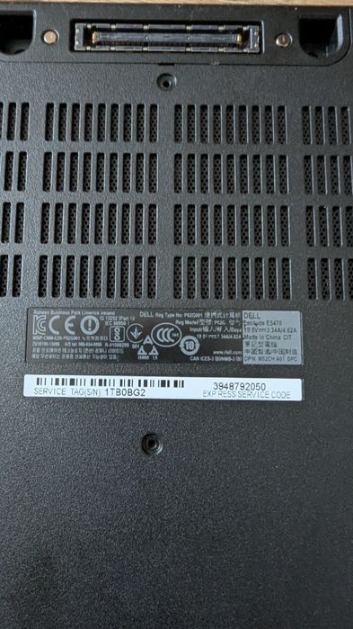 Laptop Dell latitude e5470