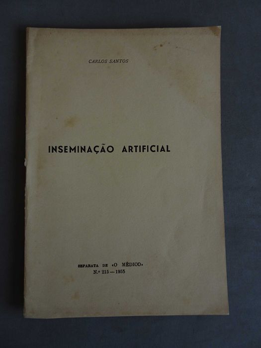 Livro Carlos Santos Inseminação Artificial 1955
