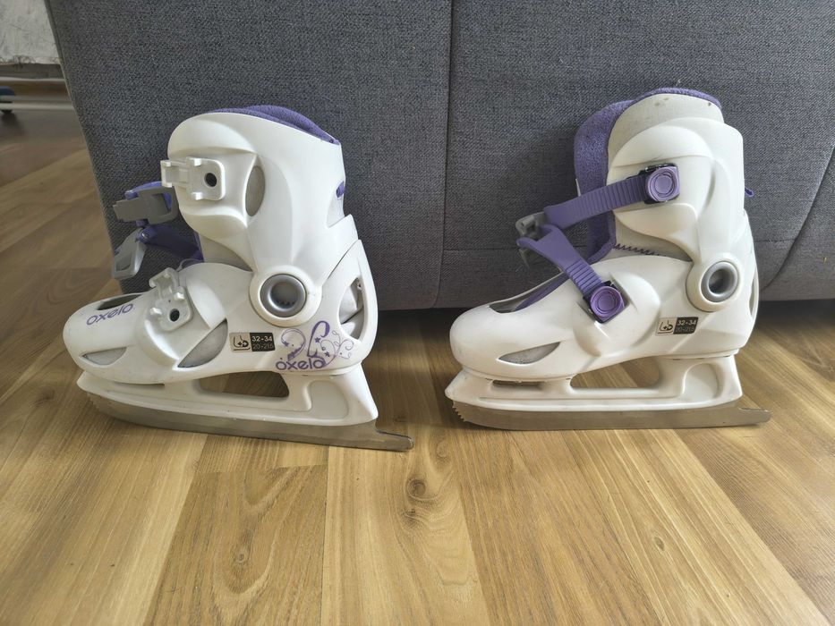 łyżwy hokejowe dziewczęce oxelo
