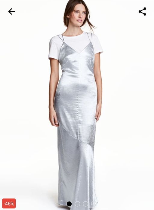 Сукня срібляста H&M