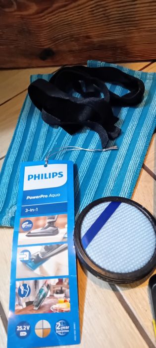 Philips Power Pro Aqua FC 6409 3w1 Myjący+turboszczotka