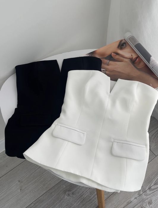 Корсет з щільної тканини