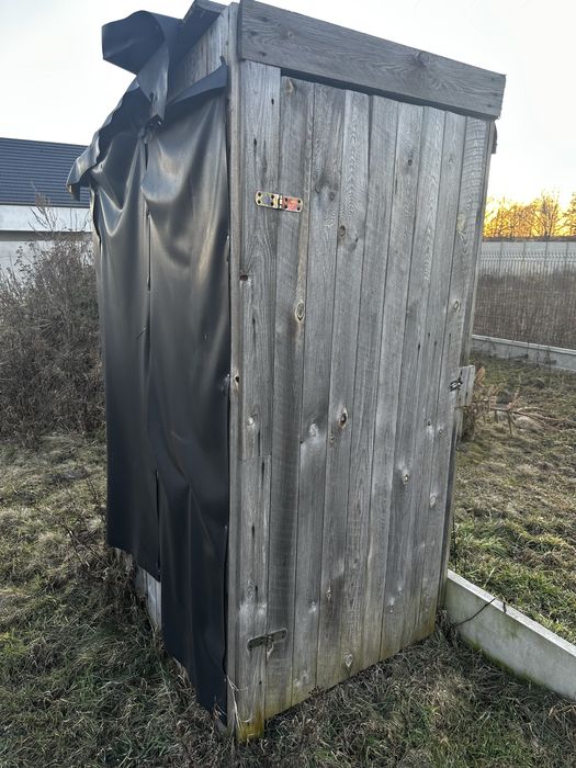 Wc na dzialkę kibel wychodek