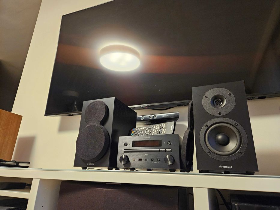 OKZJA Wzmacniacz stereo wieza Pianocraft Yamaha brx 750 usb bluetooth