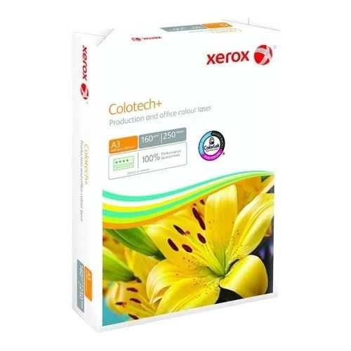 Papel 160gr Fotocopia A3 Xerox Colotech Plus 1x250Fls