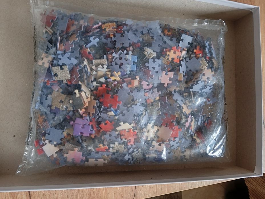 Puzzle z samochodem