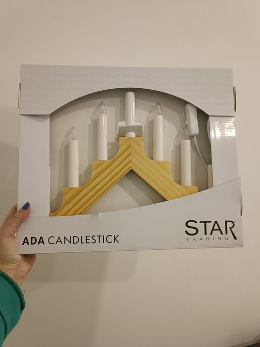 Candelabro elétrico de 7 velas Star Trading