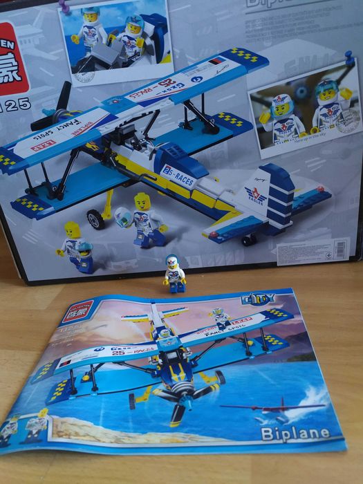 Конструктор Enlighten Brick 1125 "Биплан" 328 деталей