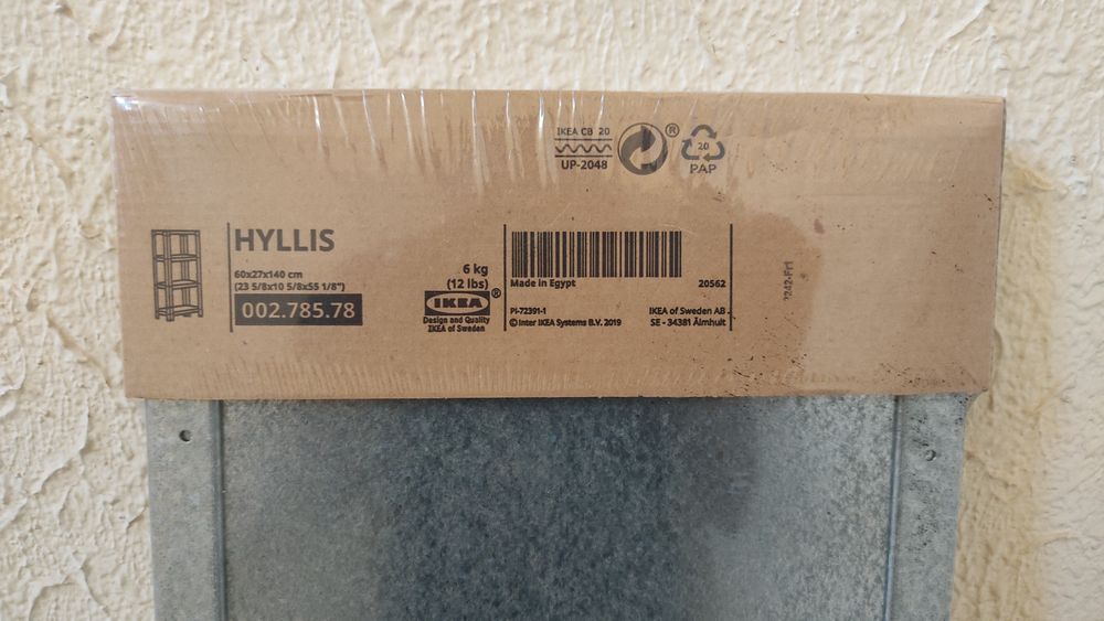 Estante exterior/interior galvanizado