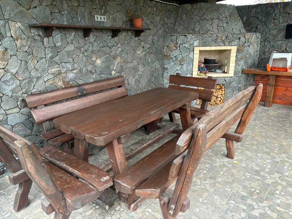 Содова мебель . Комплект мебелі в бесідку