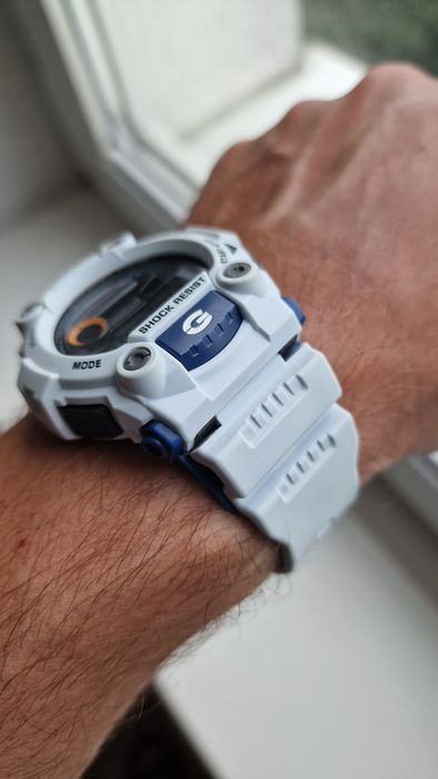 NOWY Gshock G-7900A-7ER Rescue Biały UNIKAT Mudman Rangeman MTG OKAZJA