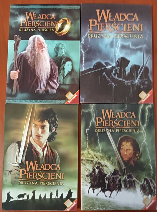 Notesy Władca Pierścieni 4szt
