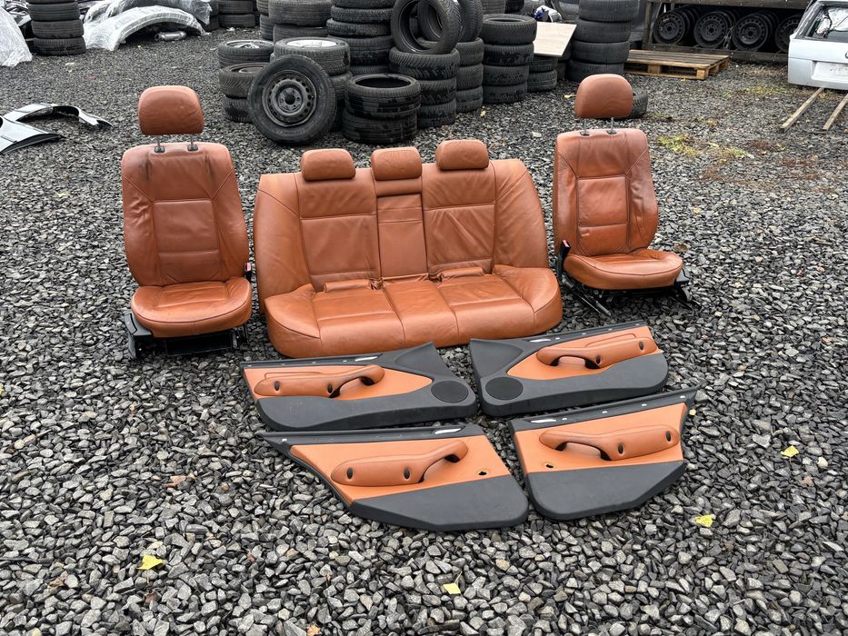 Салон БМВ Е46 Седан BMW Комплект Салону Сідан Сидіння Шкіра