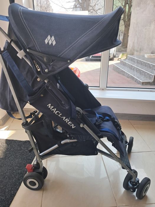Коляска тростинка McLaren Quest denim