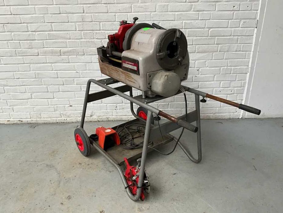Máquina Roscadora de Bancada Rothenberger Supertronic 3SE c/ Carrinho – 230V