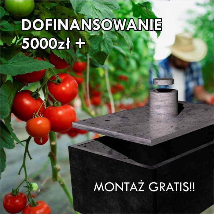 Zbiornik betonowy na Deszczówkę Wodę Opadową Szambo betonowe Szamba