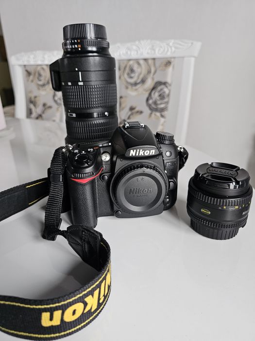 Nikon D7000 + 50mm f1.8D + 80-200 f2.8 D mk3