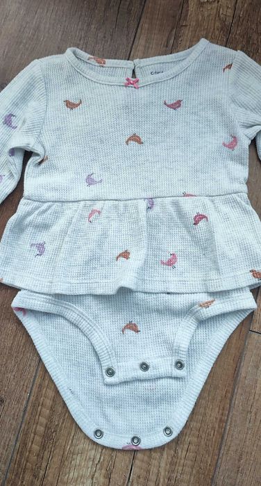 Комплект, костюм боді + лосини Carters для дівчинки 9м (74)