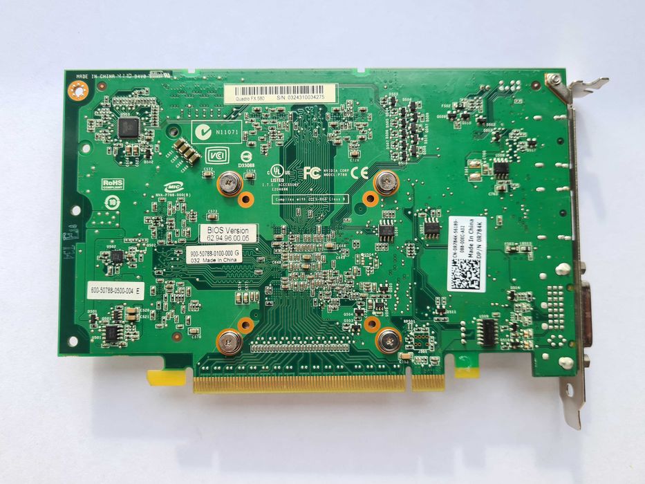 Karta graficzna nVidia Quadro FX 580